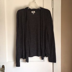 Classic Heather Grey Cardigan